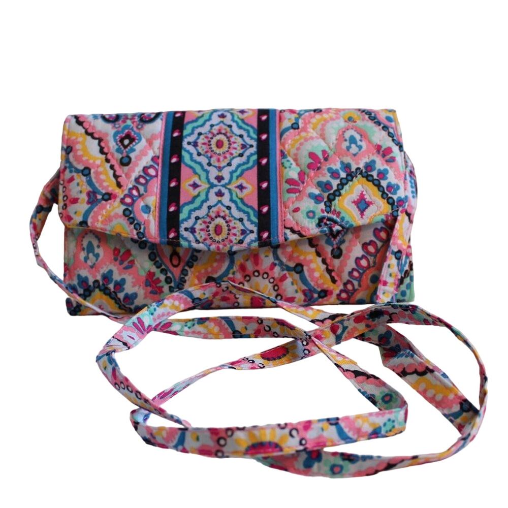 Handmade Fabric Crossbody Wallet